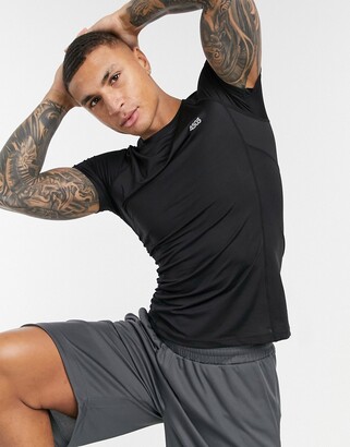 ASOS 4505 icon muscle fit training t-shirt with quick dry in black -  ShopStyle