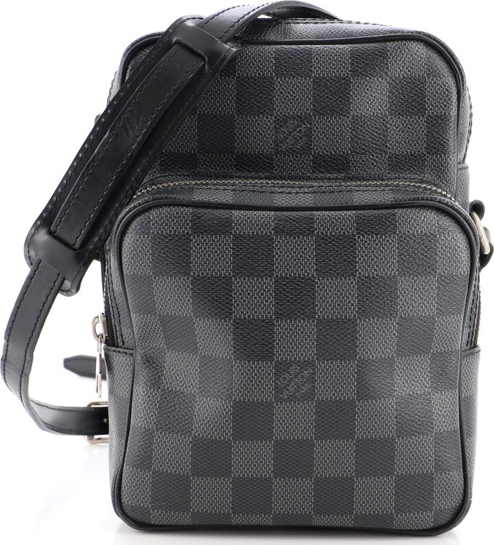 Louis Vuitton Rem Bag Shoulder/Messenger Damier/Graphite Black/Black