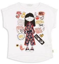 Little Marc Jacobs Little Girl's & Girl's Miss Marc T-Shirt