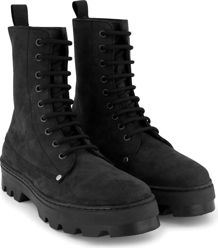 Nubuck Combat Boots | Shop The Largest Collection | ShopStyle