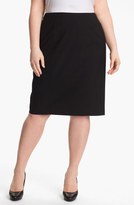 Thumbnail for your product : Sejour 'Ela' Pencil Skirt (Plus Size)