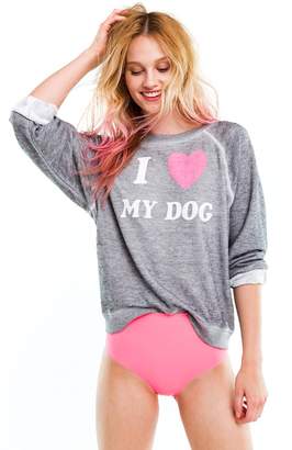Wildfox Couture Dog Mom Sweatshirt