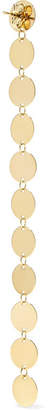 Saskia Diez Paillettes 18-karat Gold-plated Earrings