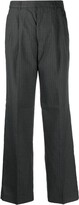 Thumbnail for your product : Scotch & Soda Stripe-Print Pleated Tailored Trousers