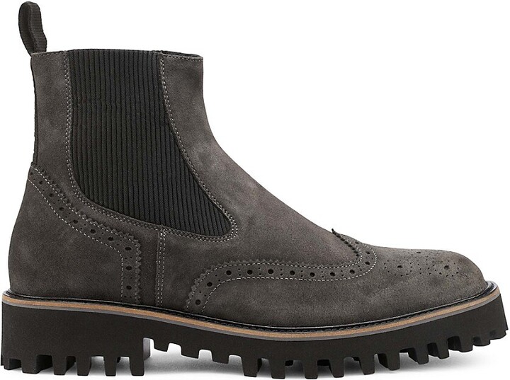 Wingtip Chelsea Boots | Shop The Largest Collection | ShopStyle