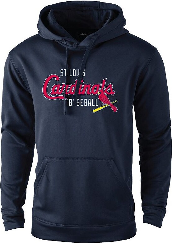Men's Dunbrooke Navy St. Louis Cardinals Champion Pullover Hoodie
