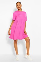 Thumbnail for your product : boohoo Tall Jersey Smock Dress