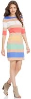 Thumbnail for your product : Jessica Simpson Short-Sleeve Colorblock Shift