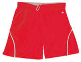Thumbnail for your product : Badger B-Core Ladies Closer 6 Athletic Shorts Red- White Xl