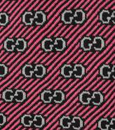 Thumbnail for your product : Gucci GG jacquard wool skirt