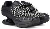 Thumbnail for your product : Christopher Kane Crystal leather sneakers