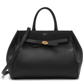 Thumbnail for your product : Mulberry Belted Bayswater With Strap Black Heavy Grain