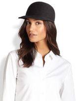 Thumbnail for your product : Eugenia Kim Joey Wool Baseball Hat