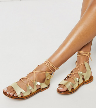 gold gladiator sandals uk