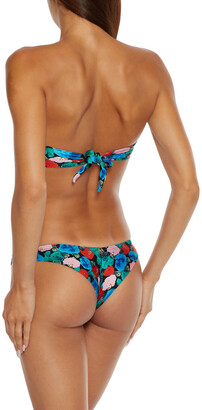 Vix Paula Hermanny Bella floral-print bandeau bikini top