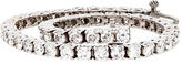 Thumbnail for your product : Lord & Taylor 14Kt. White Gold & Diamond Tennis Bracelet