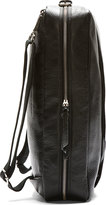 Thumbnail for your product : Maison Martin Margiela 7812 MM6 Maison Martin Margiela Black Leather Convertible Backpack