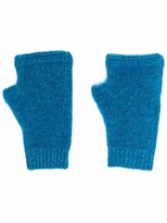 Thumbnail for your product : Stone Island Shadow Project Fingerless Knitted Gloves