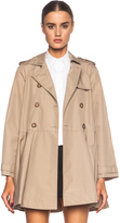 Thumbnail for your product : RED Valentino Canvas Polyamide Trench Coat