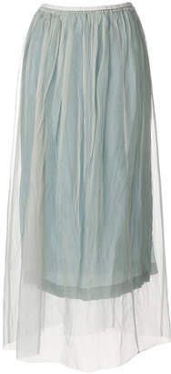 Forte Forte pleated layered skirt
