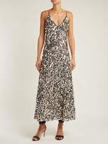 Thumbnail for your product : Givenchy Sequined V Neck Cotton And Tulle Gown - Womens - Black Gold