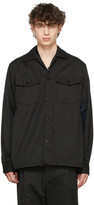 Thumbnail for your product : Sacai Black Chino & Grosgrain Shirt