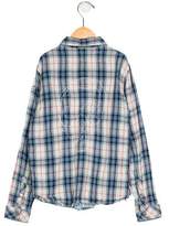 Thumbnail for your product : Zadig & Voltaire Girls' Plaid Print Top