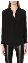 Thumbnail for your product : Sandro Edda long-sleeved woven top