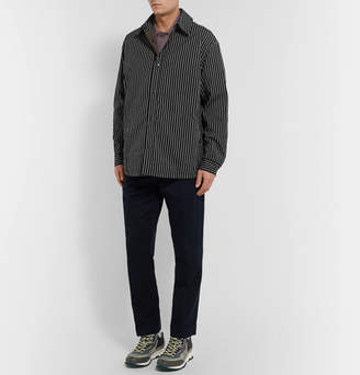 Lanvin Reversible Striped Cotton-Blend Twill Shirt Jacket