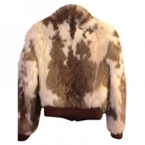 Thumbnail for your product : D&G 1024 D&g D@g Rabbit Fur Jacket