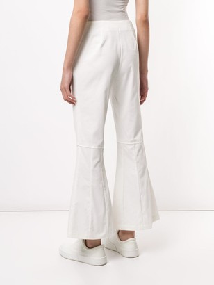 By Any Other Name Flared Crop Trousers