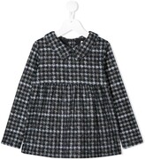 Thumbnail for your product : Douuod Kids Houndstooth Print Blouse