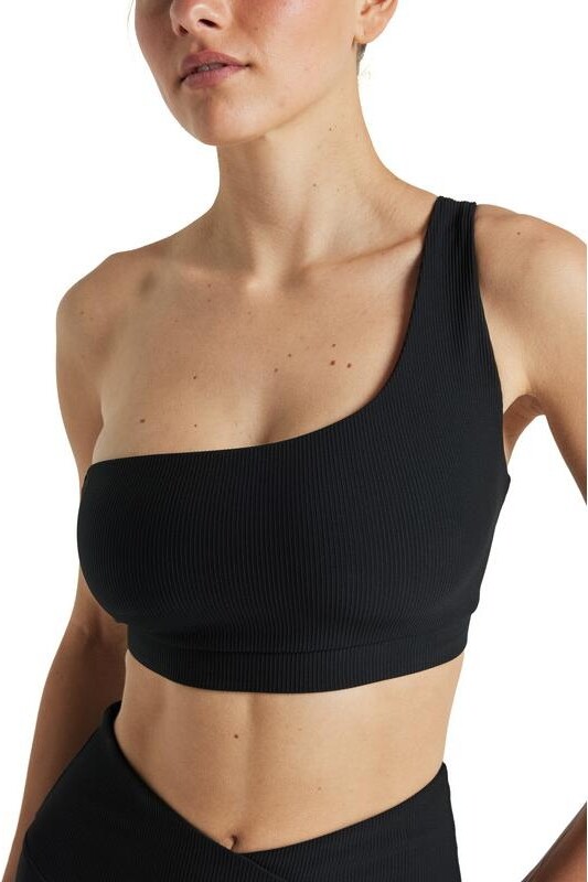 Electric Yoga Women's One Shoulder Rib Bra