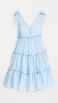 Thumbnail for your product : ENGLISH FACTORY Tie Shoulder Mini Dress