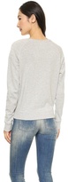 Thumbnail for your product : Maison Scotch Embroidered Mesh Sweater