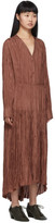 Thumbnail for your product : Joseph Brown Silk Habotai Falco Dress