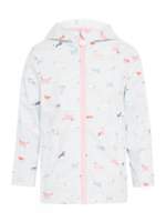 Thumbnail for your product : Joules Girls Stripe Dog Print Zip Up