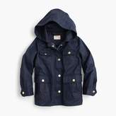 Thumbnail for your product : J.Crew Girls' hooded downtown field jacket