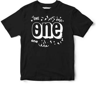 Sprinkles And Jam "One" Confetti Style Boys 1st Birthday Boy Shirt Slim Fit Birthday Tshirt
