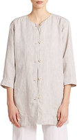 Thumbnail for your product : Eileen Fisher Slub Linen Shirt