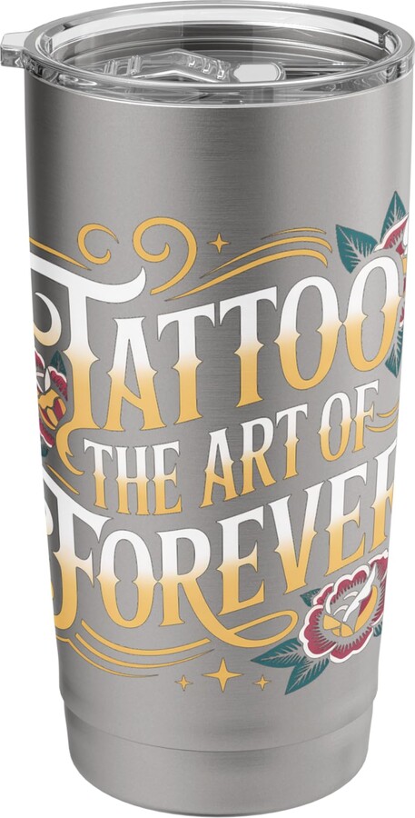 Inked Vision Statement Tattoo The Art Of Forever Ink Artist - Stainless Steel Insulated Tumbler