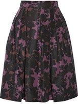Thumbnail for your product : Burberry Printed silk-faille skirt
