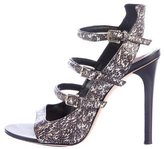 Thumbnail for your product : Derek Lam Embossed Cage Sandals