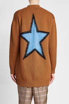 Thumbnail for your product : N°21 N21 Star-Intarsia Wool Cardigan