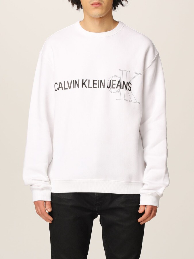 Calvin Klein White Men's Sweatshirts & Hoodies | Shop the world's largest  collection of fashion | ShopStyle