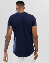 Thumbnail for your product : Le Breve Tall ringer t-shirt