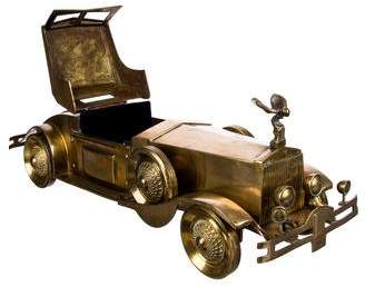 Bergdorf Goodman Brass Car Sculpture