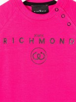 Thumbnail for your product : John Richmond Junior logo-print long-sleeved T-shirt