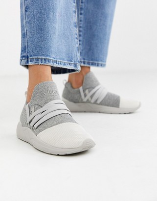 grey fashion trainers