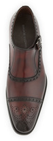 Thumbnail for your product : Bergdorf Goodman Hand-Antiqued Single Monk Strap Loafer